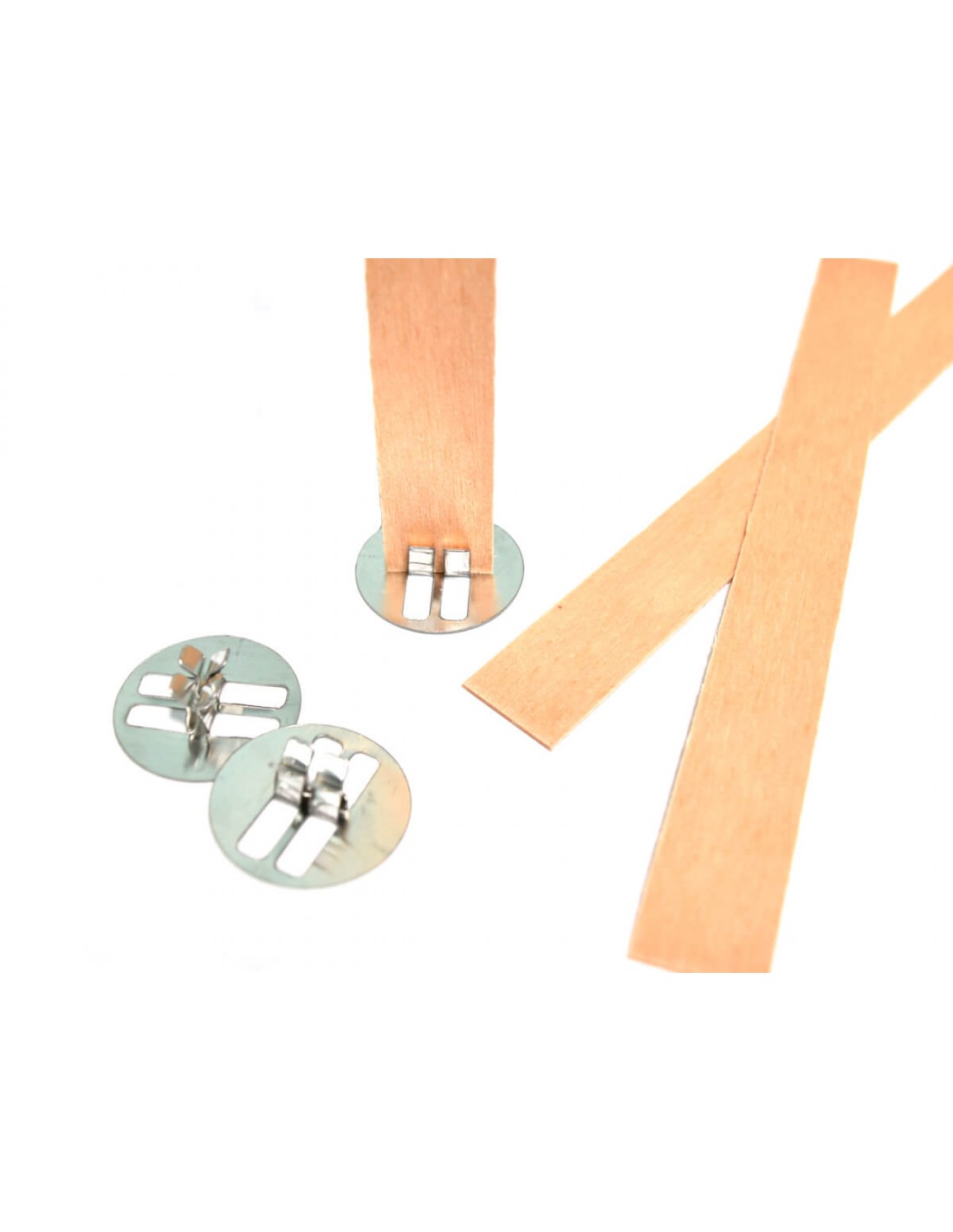 Plíšek na bavlněný knot 10ks