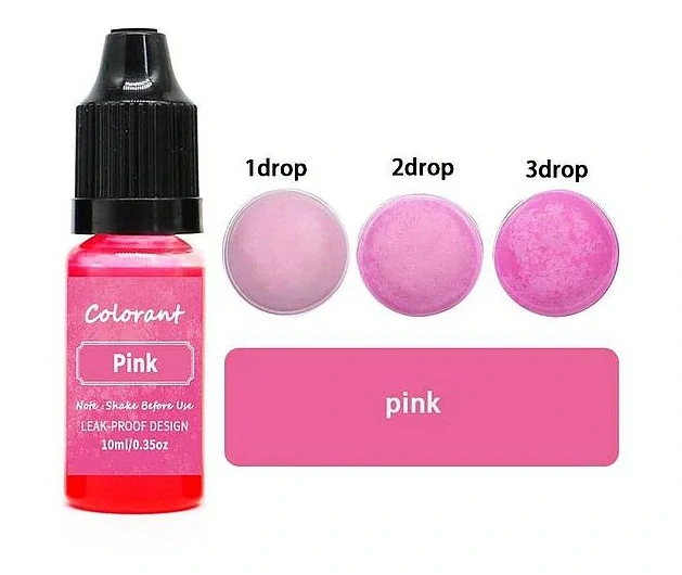 Tekutá barva Colorart 10 ml RUŽOVÁ s kapátkem