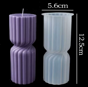 Silikonová forma na svíčky - Norský styl menší