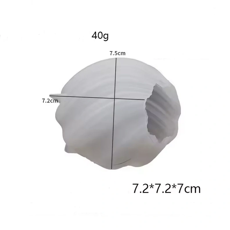 Silikonová forma na svíčky - Koule vlněná