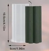 Silikonová forma na svíčky - čtyřlístek vzor