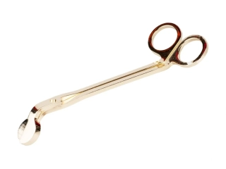 Nůžky na knot nerezová ocel - zlacené
