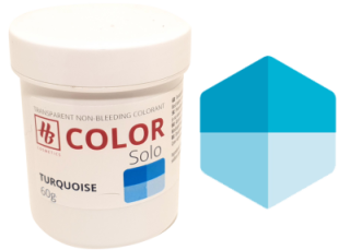 Barva do mýdla nemigrující 60g TYRKYSOVÁ