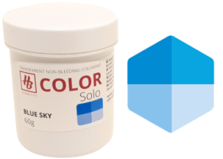 Barva do mýdla nemigrující 60g BLEDĚ MODRÁ