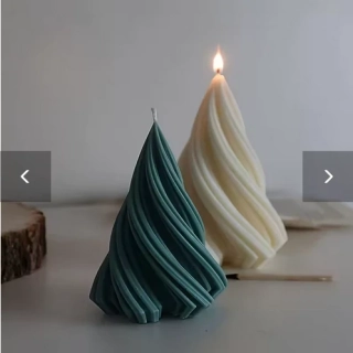 Silikonová forma na svíčky - Vánoční stromek I.