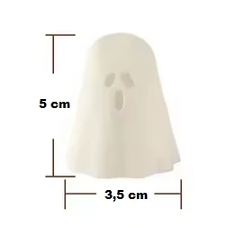 Silikonová forma na mýdlo a svíčky - Halloweenský duch