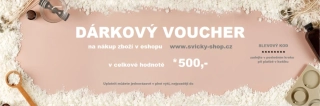 Dárkový VOUCHER - 500 Kč
