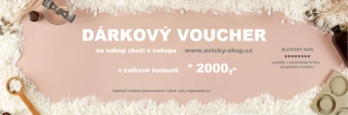 Dárkový VOUCHER - 2000 Kč