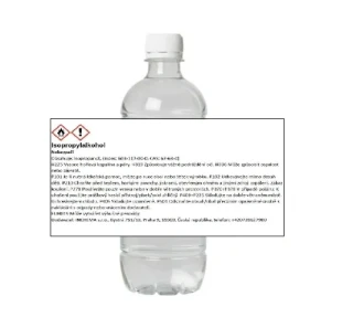 Isopropylalkohol na čištění nádob od vosku 100ml s postřikovačem